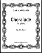 Choralude Op. 41, No.2 piano sheet music cover